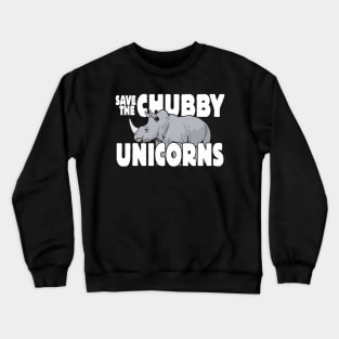 Chubby Unicorns Crewneck Sweatshirt